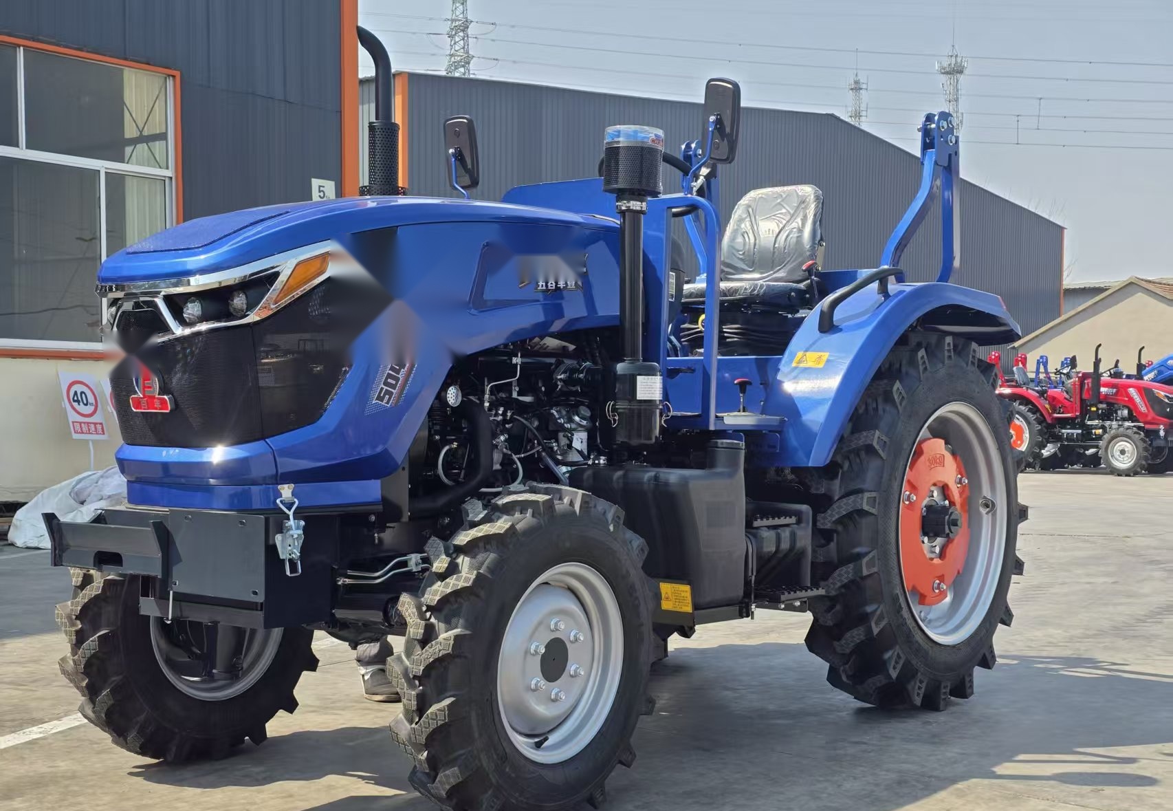 BF-504 Blue ROPS Real Machine